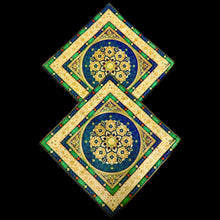 Load image into Gallery viewer, Farsi Calligraphy & Tile Design Persian Cushion Covers