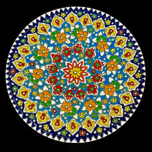 Load image into Gallery viewer, Hand Painted Enamel on Clay Plates Minakari Wall Hanging Wall Art