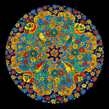 Load image into Gallery viewer, Hand Painted Enamel on Clay Plates Minakari Wall Hanging Wall Art