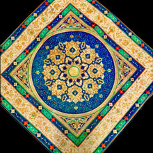 Load image into Gallery viewer, Farsi Calligraphy & Tile Design Persian Cushion Covers