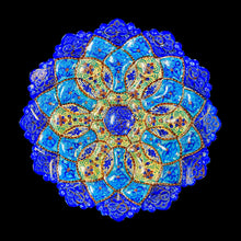 Load image into Gallery viewer, Hand Painted Enamel on Copper Mina kari Plates Wall Hanging Wall Art