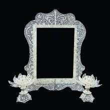 Load image into Gallery viewer, Handmade Filigree Mirror & Candle Holders