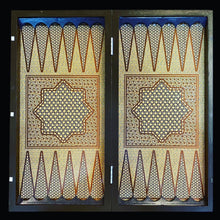Load image into Gallery viewer, Handmade wooden backgammon,chess & checkers