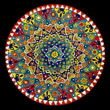 Load image into Gallery viewer, Hand Painted Enamel on Clay Plates Minakari Wall Hanging Wall Art