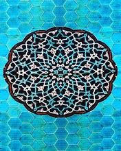 Load image into Gallery viewer, Farsi Calligraphy & Tile Design Persian Table Runners