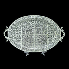 Load image into Gallery viewer, Handmade Filigree Silver & Gold Plated Trays