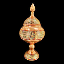 Load image into Gallery viewer, Handmade Inlaid On Copper Khatam Kari Dishes