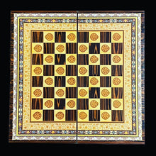Load image into Gallery viewer, Handmade wooden backgammon,chess & checkers