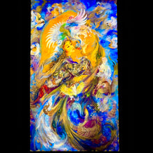 Load image into Gallery viewer, Farsi Calligraphy & Tile Design Persian Table Runners