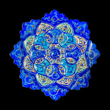 Load image into Gallery viewer, Hand Painted Enamel on Copper Mina kari Plates Wall Hanging Wall Art