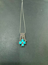 Load image into Gallery viewer, 925 Sterling Silver Turquoise Necklaces