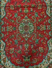 Load image into Gallery viewer, Handmade Termeh 3 Pieces Coffee Table Table Runner & Side Table Tablecloths