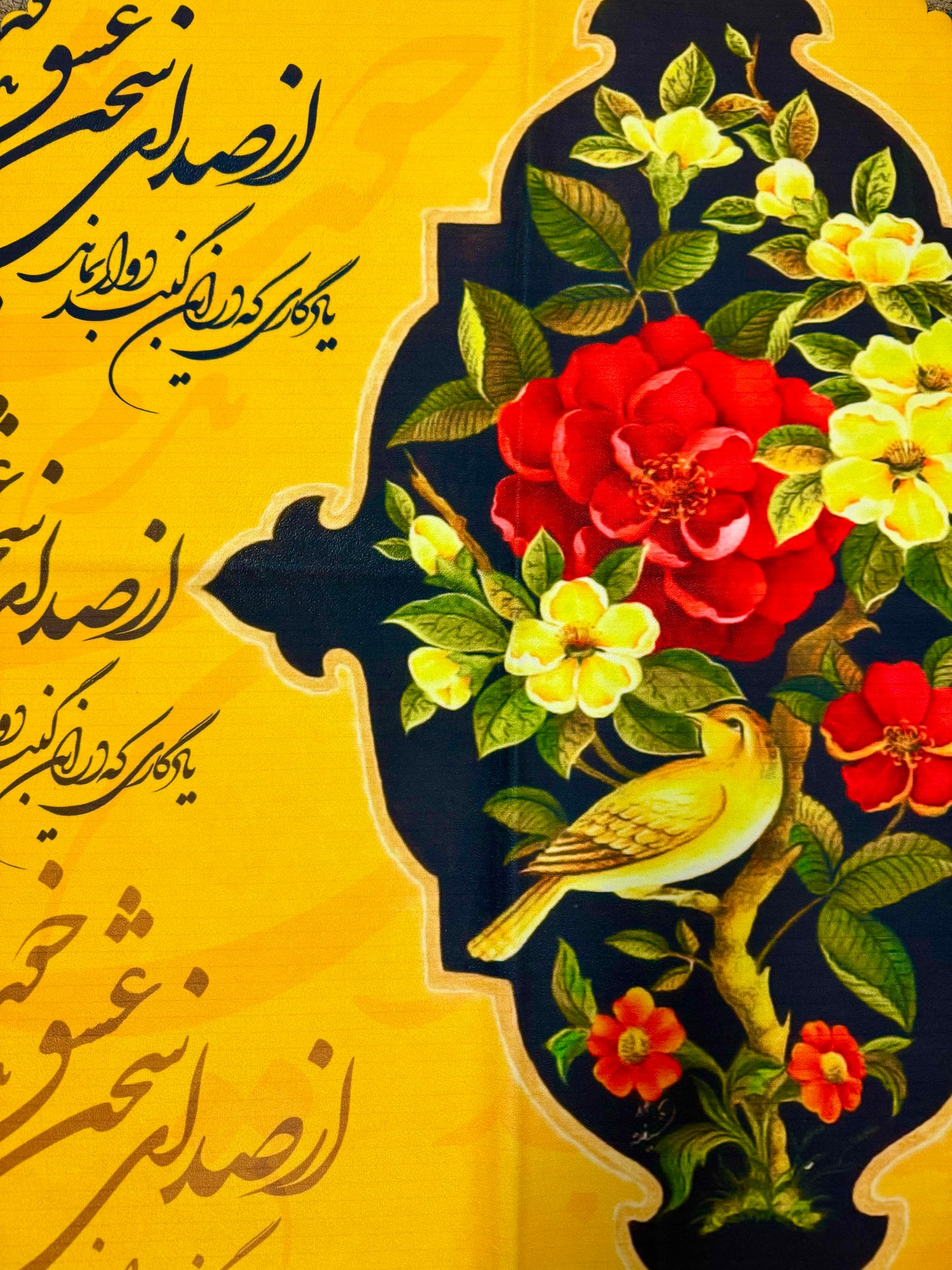 Farsi Calligraphy & Tile Design Persian Round tablecloths