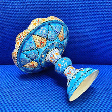 Load image into Gallery viewer, Hand Painted Enamel On Copper Mina Kari Bowl