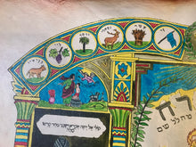 Load image into Gallery viewer, Handmade Inlaid & Hand Painted On Leather Ten Commandments