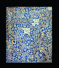 Load image into Gallery viewer, Persian Tile Style & Farsi Calligraphy Scarves