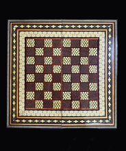 Load image into Gallery viewer, Handmade Inlaid Khatam Kari Backgammon, Chess & Checkers Board