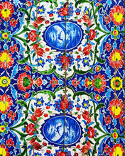 Load image into Gallery viewer, Farsi Calligraphy & Tile Design Persian Table Runners
