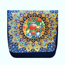 Load image into Gallery viewer, Farsi Calligraphy & Tile Style Persian Purse