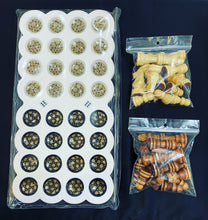 Load image into Gallery viewer, Handmade Inlaid Khatam Kari Backgammon, Chess & Checkers Board