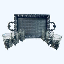 Load image into Gallery viewer, Handmade Silver & Gold Plated Tea Sets