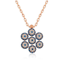 Load image into Gallery viewer, 925 Sterling Silver Evil Eye Necklace