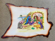 Load image into Gallery viewer, Hand Painted on Leather Wall Arts