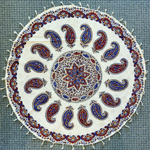 Load image into Gallery viewer, Round Ghalamkar Tablecloths