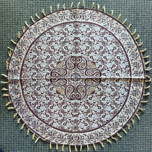 Load image into Gallery viewer, Round Ghalamkar Tablecloths