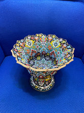 Load image into Gallery viewer, Hand painted Enamel On Clay Mina Kari Dishes