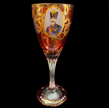 Load image into Gallery viewer, Set of Shah Abbasi Glasses, Tray & Bottle
