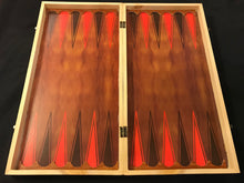 Load image into Gallery viewer, Handmade wooden backgammon,chess & checkers