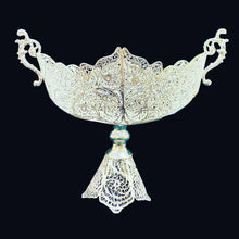 Load image into Gallery viewer, Handmade filigree pedestal dishes
