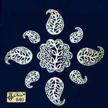 Load image into Gallery viewer, Handmade Filigree Silver Flower Frames