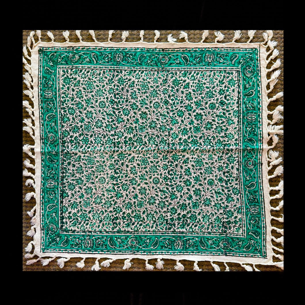 Square Ghalamkar Tablecloths