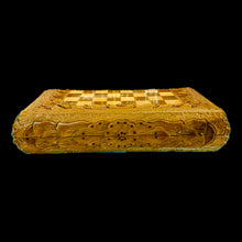 Load image into Gallery viewer, Handmade Walnut Wood Backgammon, Chess &amp; Checkers
