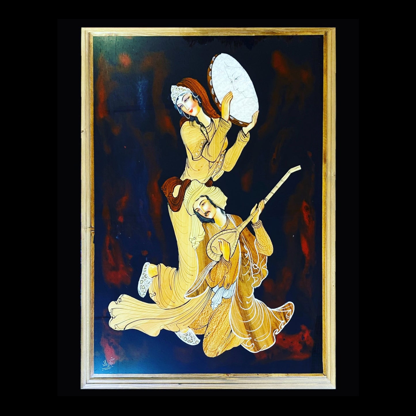 Handmade Marquetry Frames
