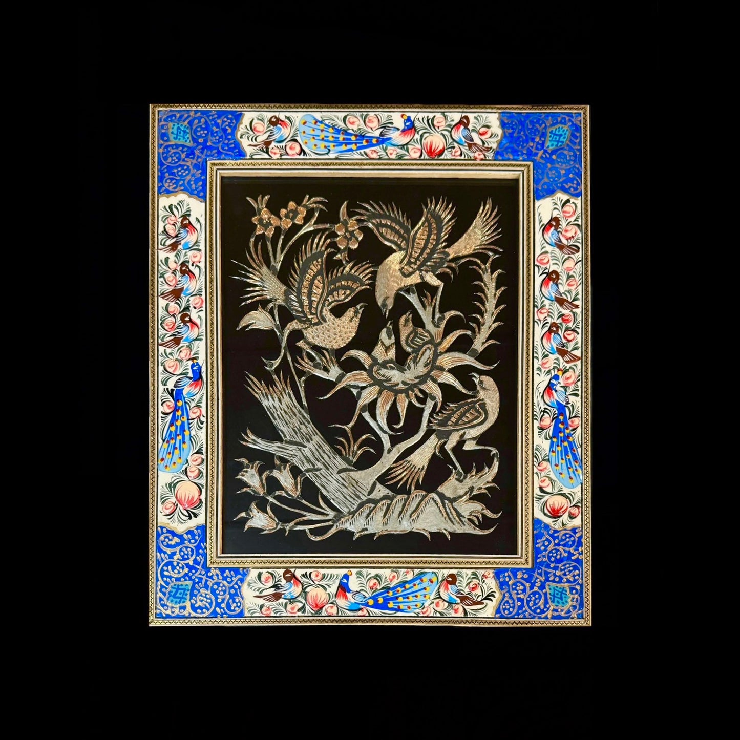 Handmade Inlaid Khatam Kari Wall Hanging Wall Art Frames