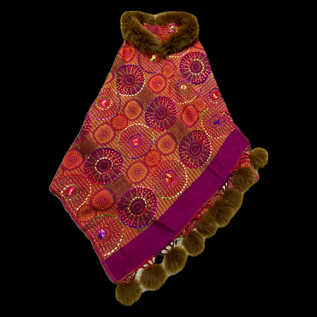 Handmade Scarf, Shawl, Wrap, Poncho, Cape