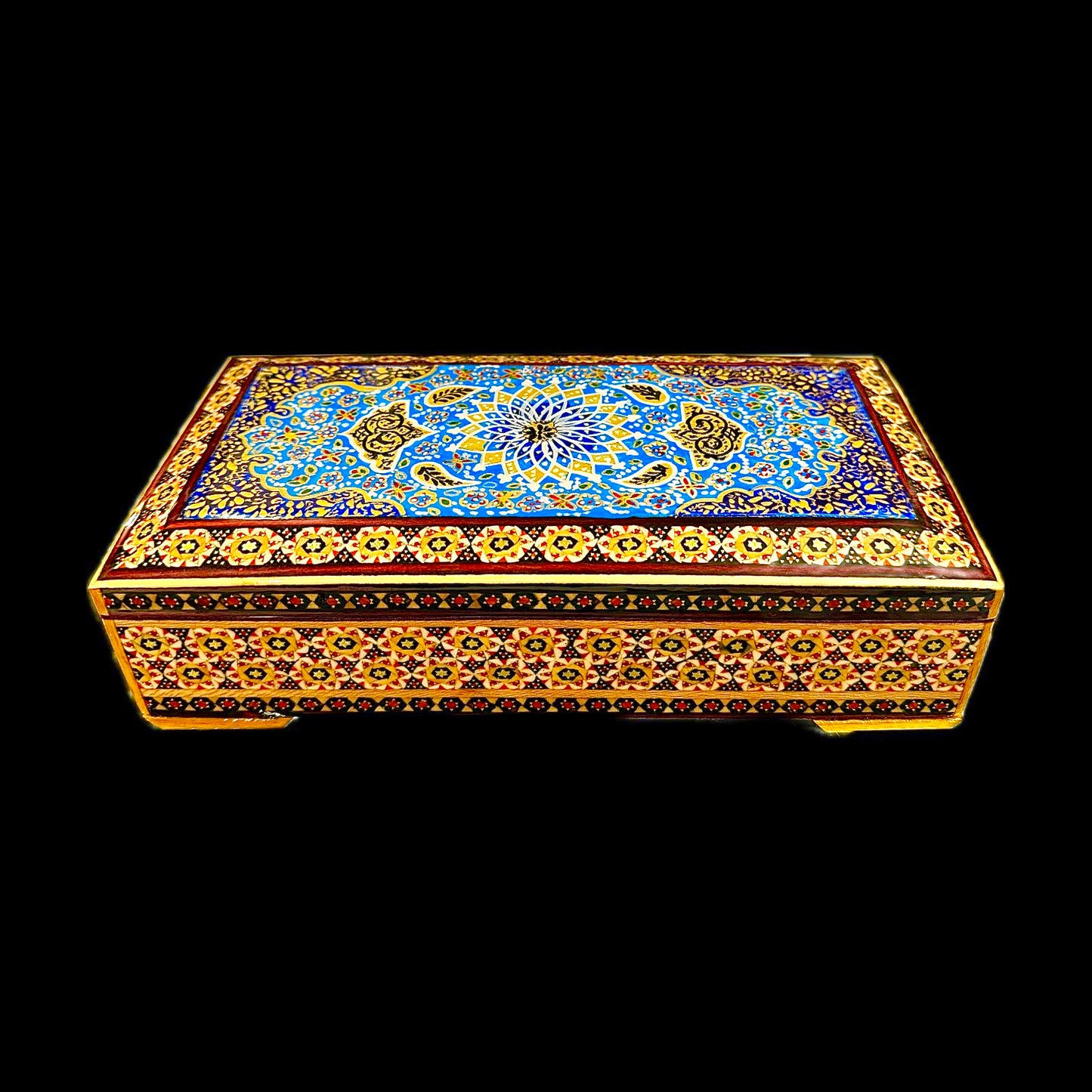 Handmade inlaid Khatam Kari boxes