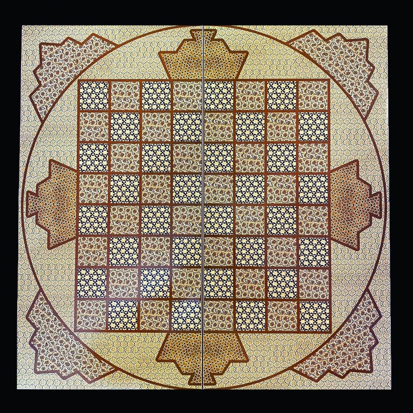 Handmade wooden backgammon,chess & checkers