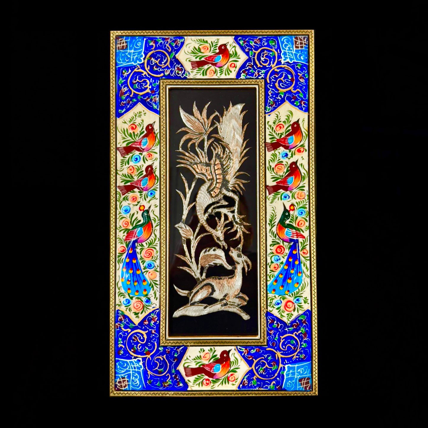 Handmade Inlaid Khatam Kari Wall Hanging Wall Art Frames