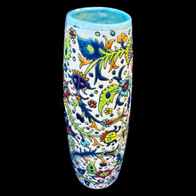 Load image into Gallery viewer, Hand Painted Enamel On Clay Minakari Vases
