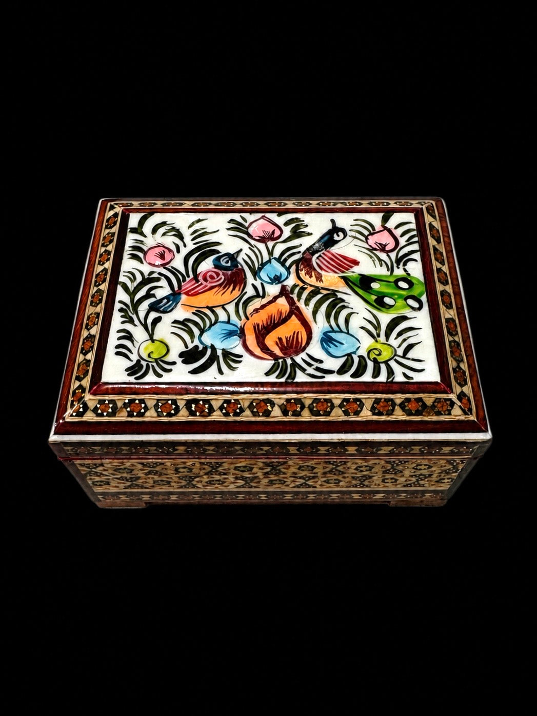 Handmade inlaid Khatam Kari boxes