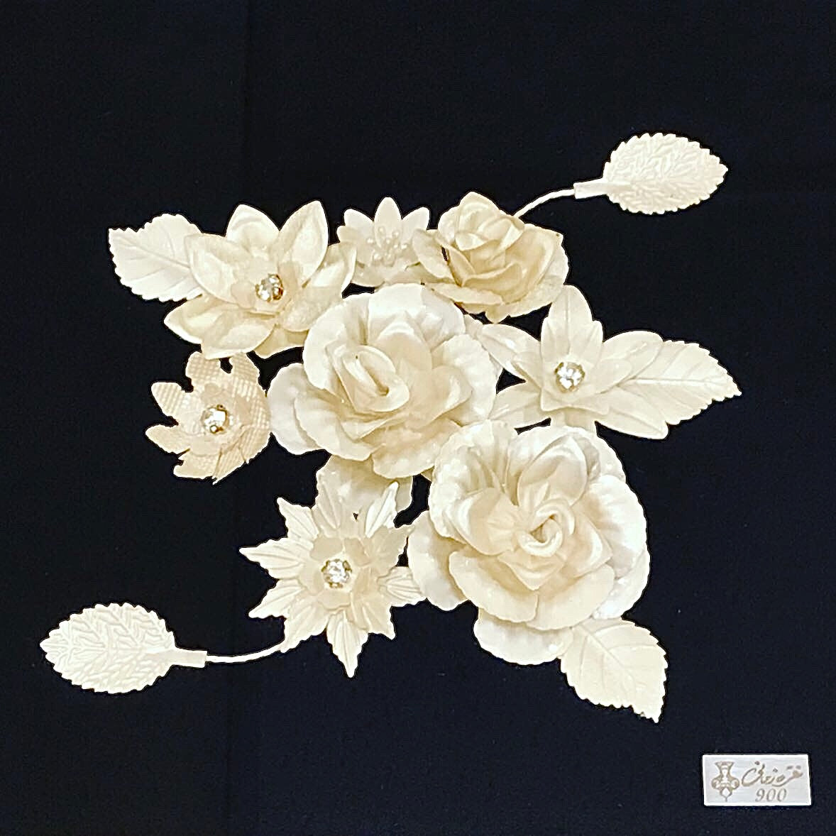Handmade Filigree Silver Flower Frames
