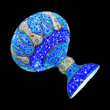 Load image into Gallery viewer, Hand Painted Enamel On Copper Mina Kari Candy Bowl
