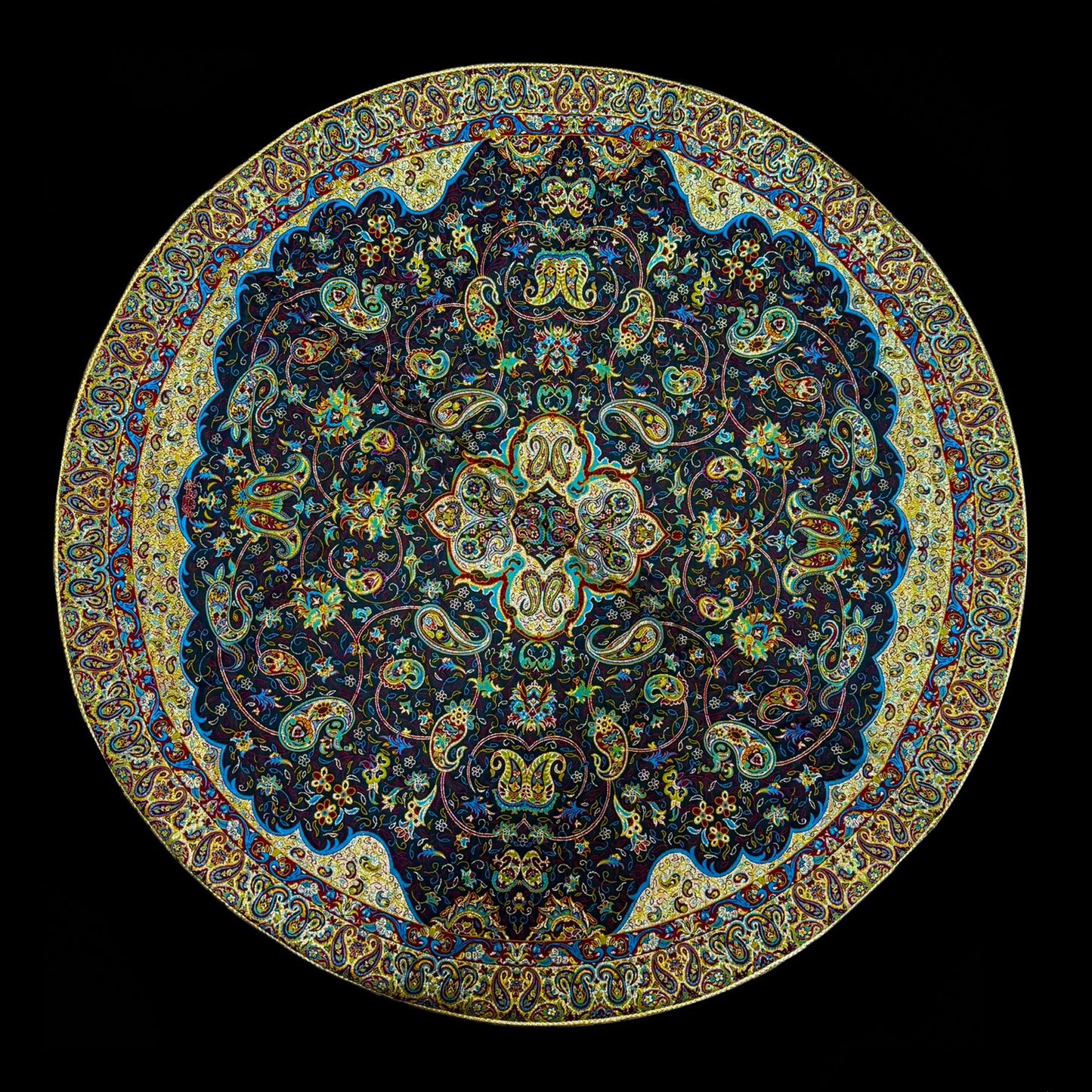 Handmade Round Termeh Tablecloths