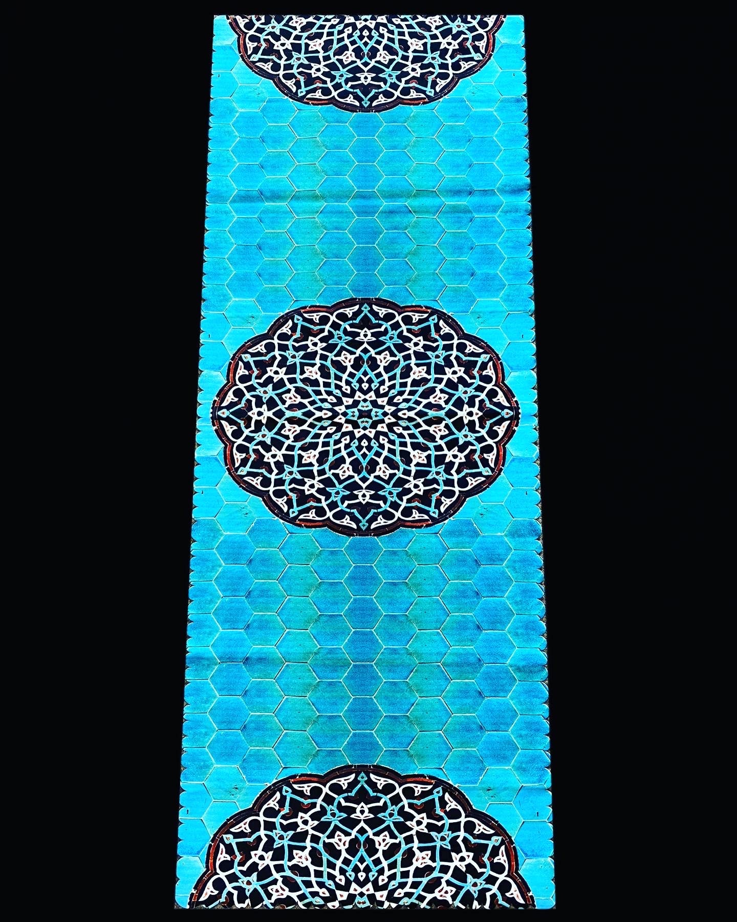 Farsi Calligraphy & Tile Design Persian Table Runners