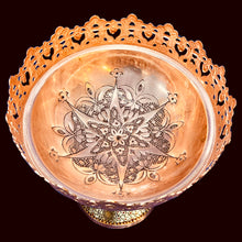 Load image into Gallery viewer, Handmade Inlaid On Copper Khatam Kari Dishes
