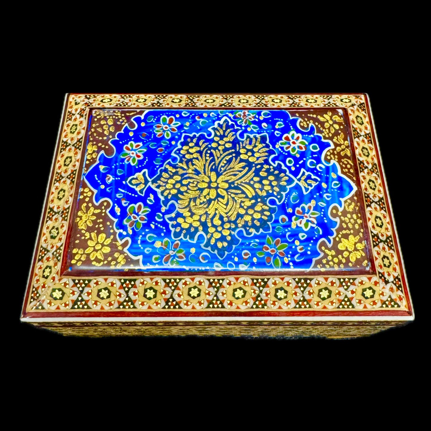 Handmade inlaid Khatam Kari boxes